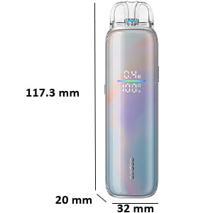 Dimensions du pod Pixo Max Aspire
